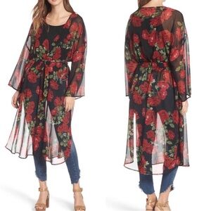 Show Me Your Mumu Rose Kimono